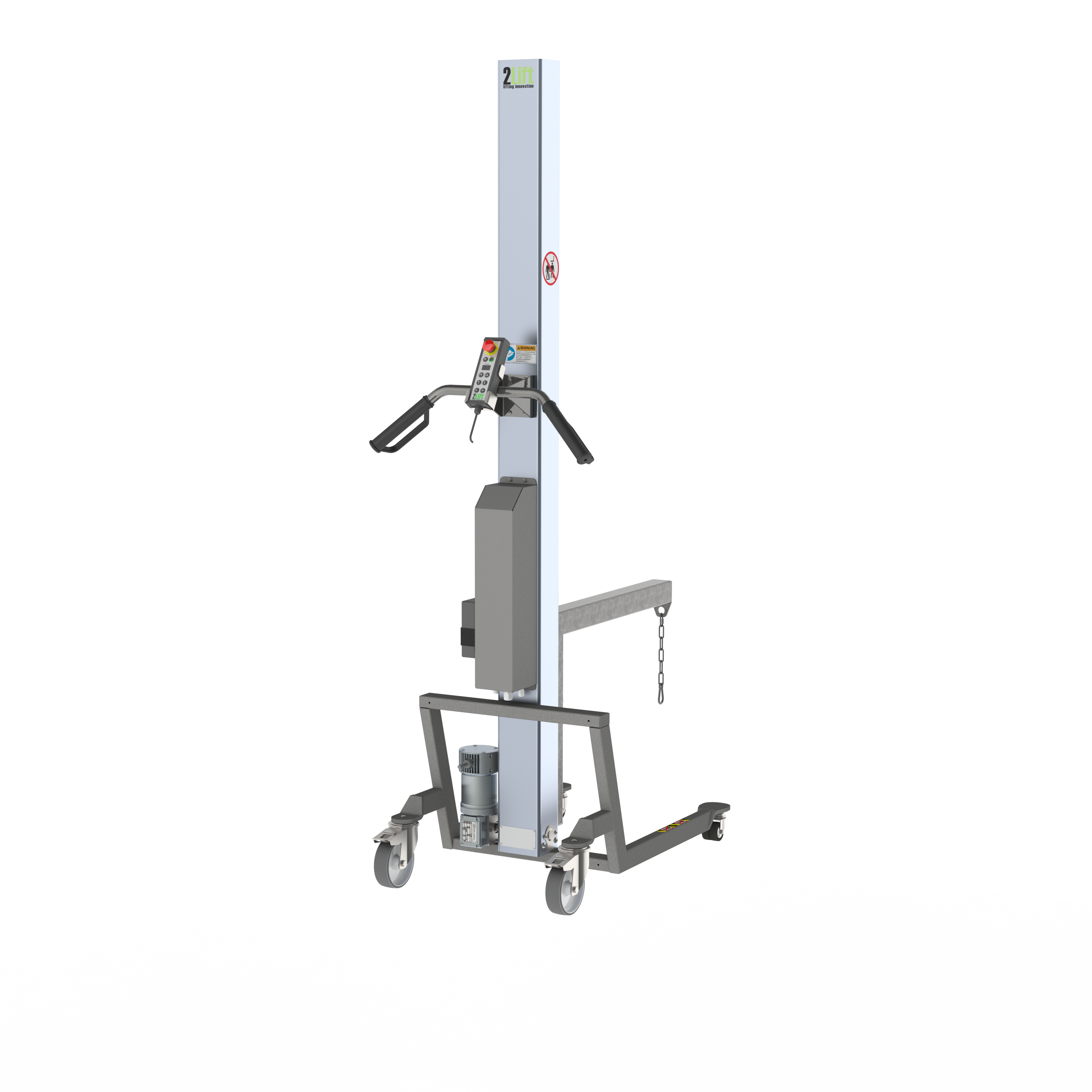 Elektrischer Hebelift mit Kranarm (B-CA)