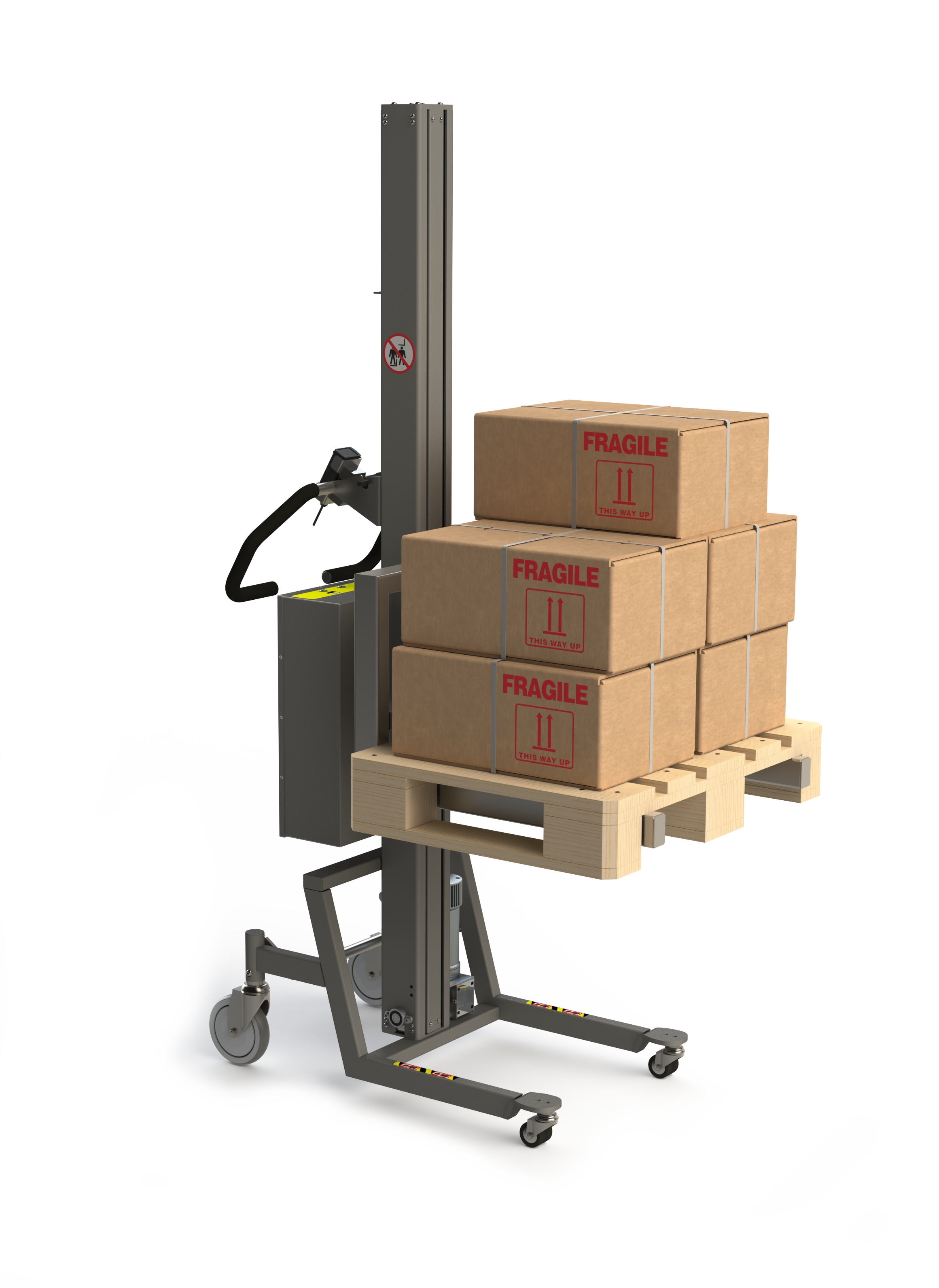Elektrischer Schwerlast-Stahlheber - 150 kg Traglast (N)