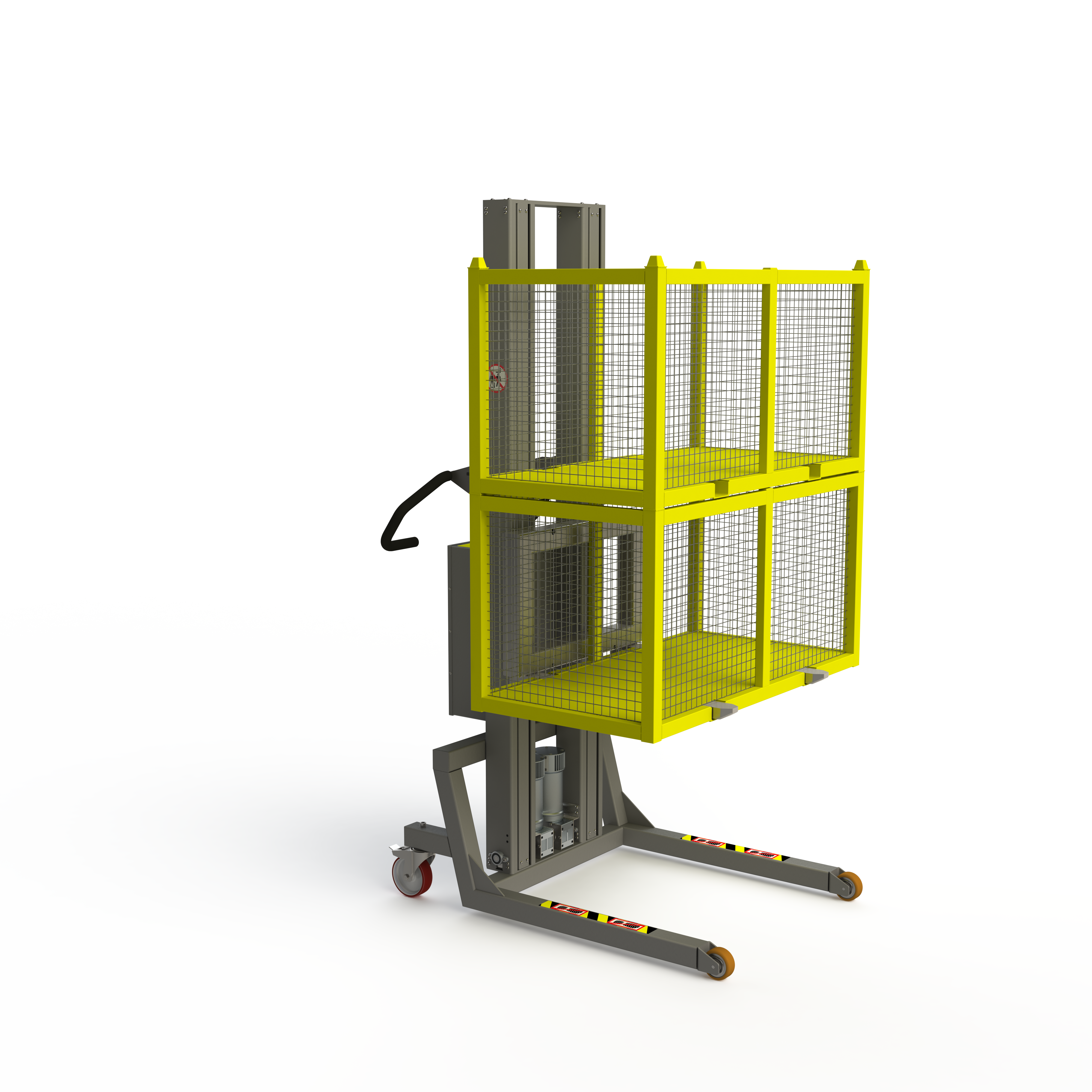 Elektrischer Schwerlast-Stahlheber - 300 kg Traglast (N)