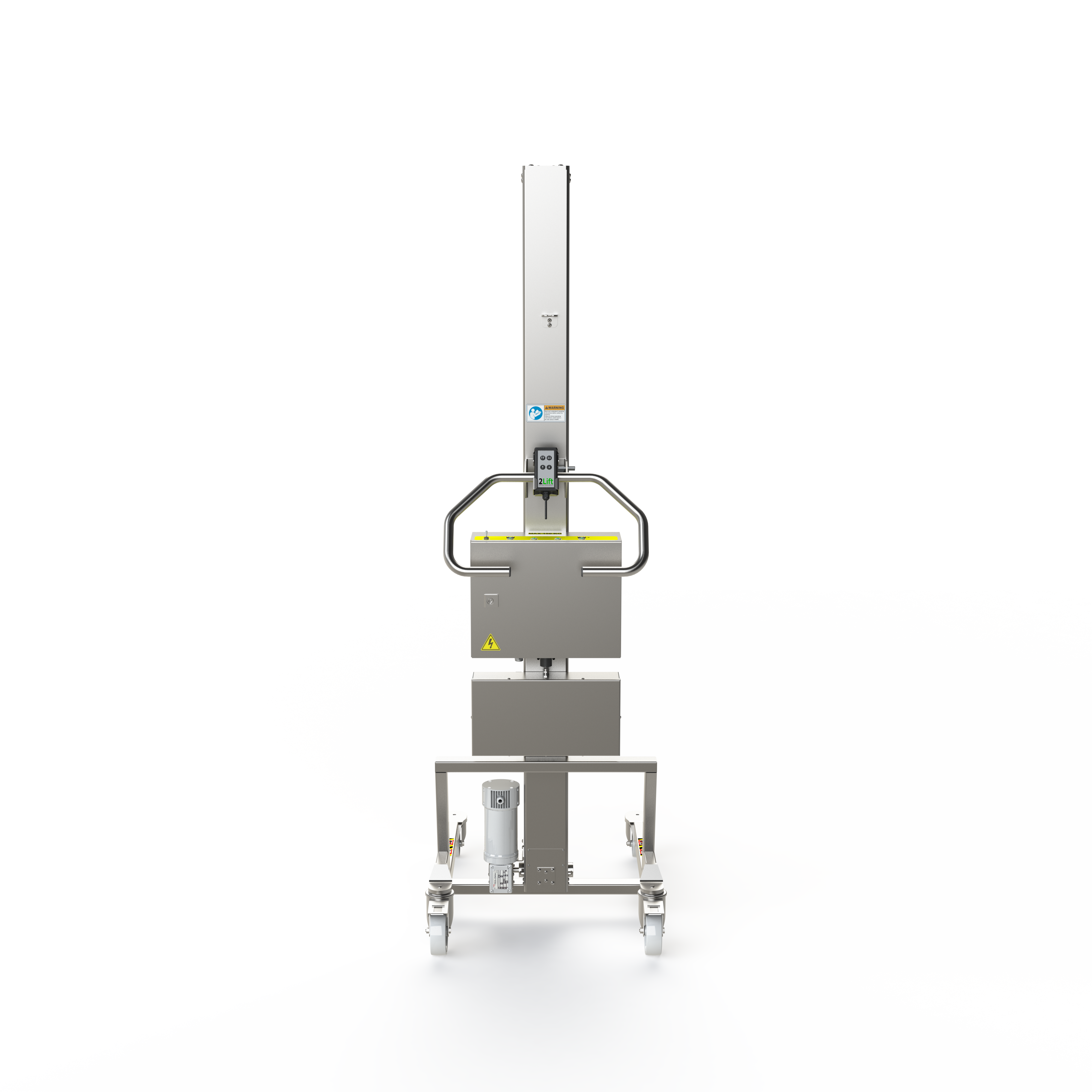 Hygienischer elektrischer Edelstahlheber (GMP) – 150 kg Traglast (SF)