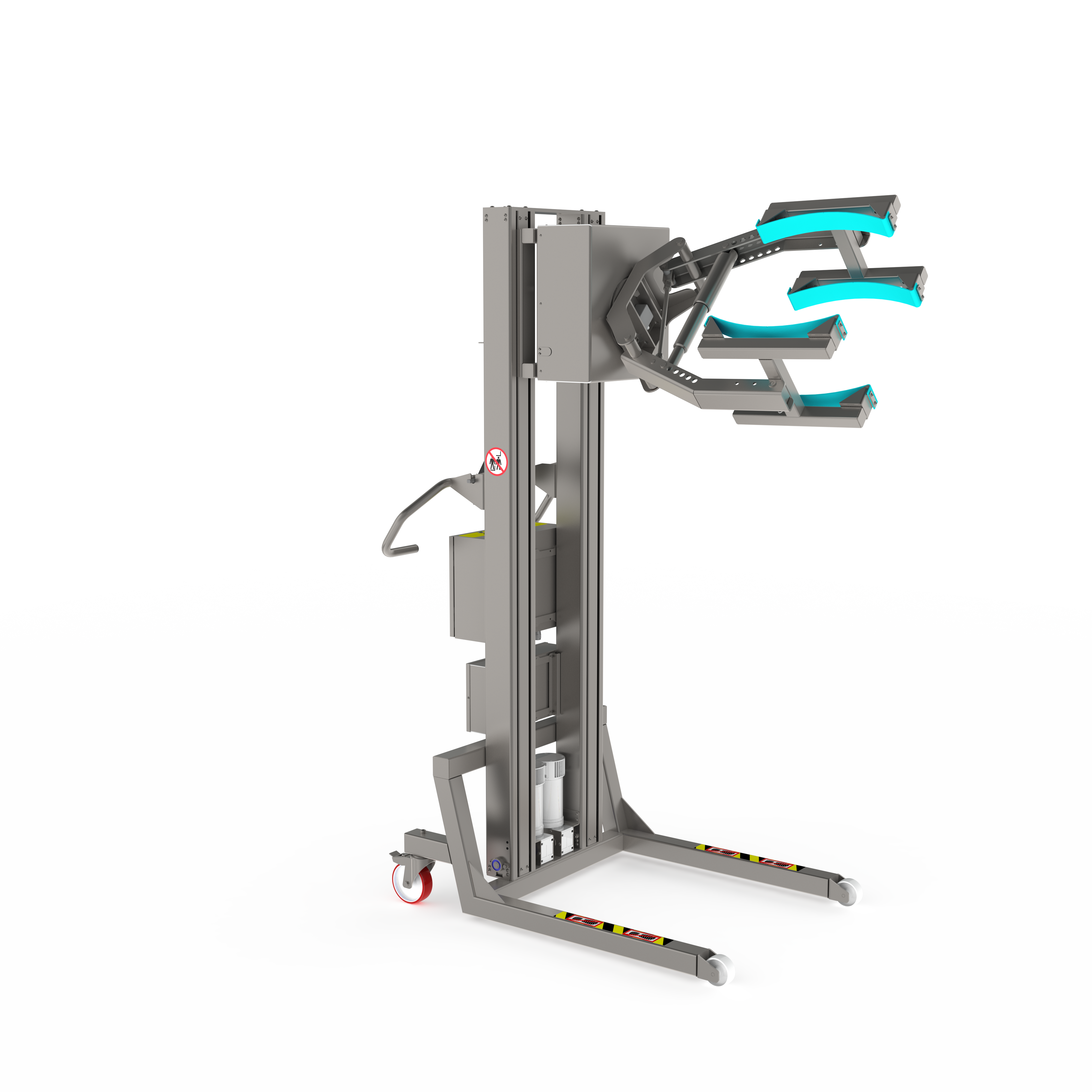 Hygienischer elektrischer Edelstahlheber (GMP) – 300 kg Traglast (SF)