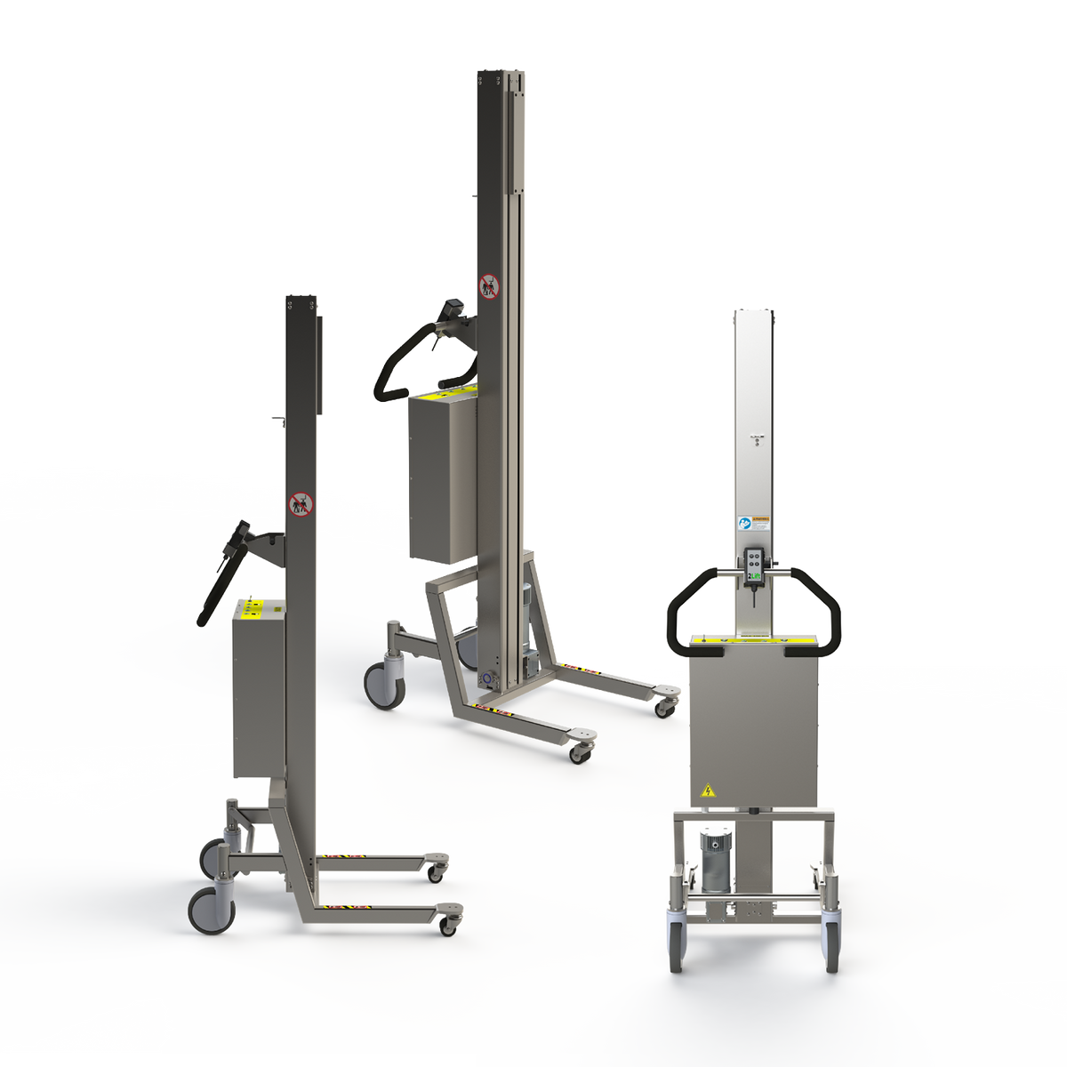 Elektrischer Schwerlast-Edelstahlheber - 150 kg Traglast (SN)