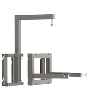 Modulare Lösungen für den industriellen Materialtransport: Der Schnellwechelswerkzeugadapter (RTC). Mit diesem System können unterschiedliche Hebezeuge mit dem gleichen Lifter für verschiedene Arten von Lasten verwendet werden.