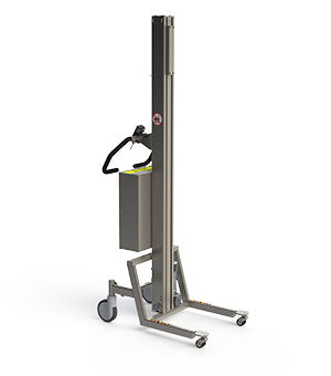 Leichte und einfach anpassbare industrielle Hebehilfe, die bis zu 150 kg heben kann.