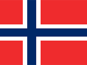Flagge von Norwegen