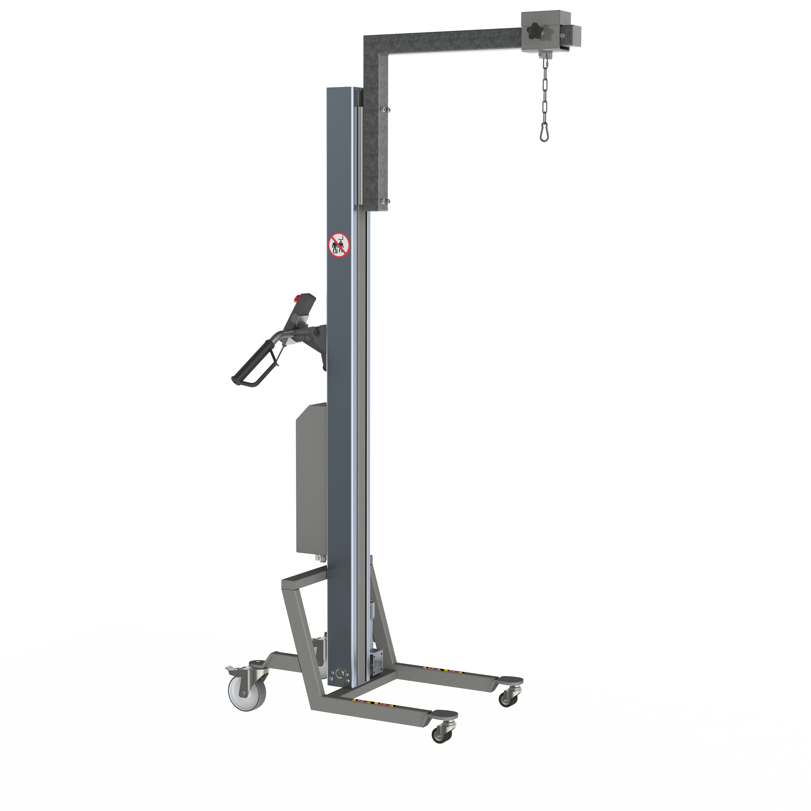 Elektrischer Hebelift mit Schienen-Kranarm (B-RCA)