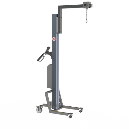 Elektrischer Hebelift mit Schienen-Kranarm (B-RCA)