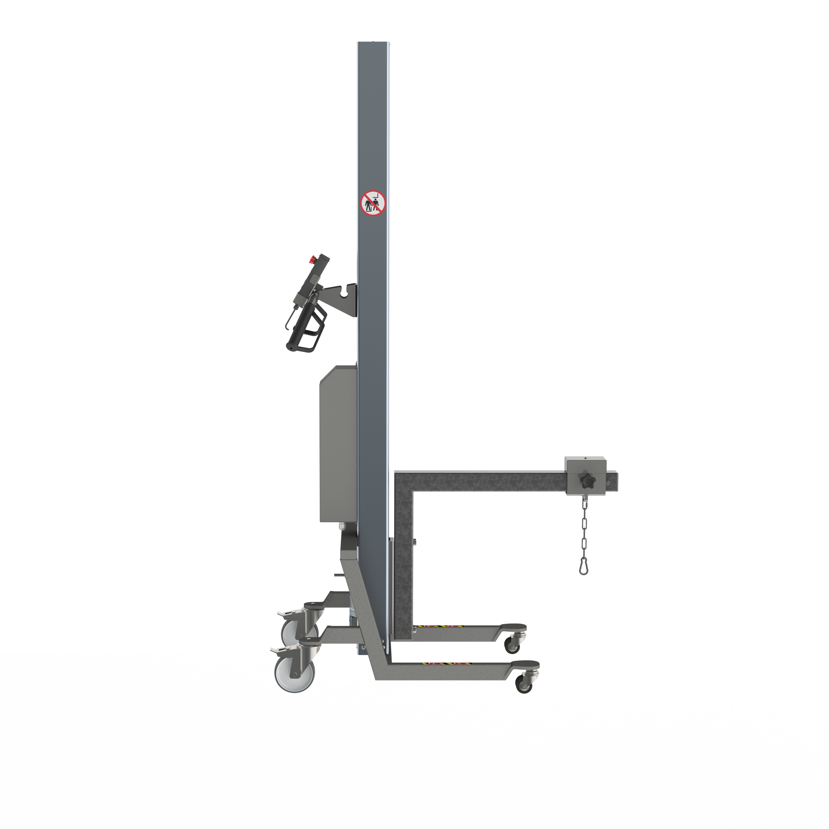 Elektrischer Hebelift mit Schienen-Kranarm (B-RCA)