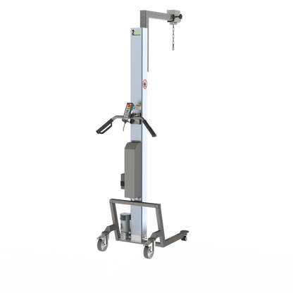 Elektrischer Hebelift mit Schienen-Kranarm (B-RCA)