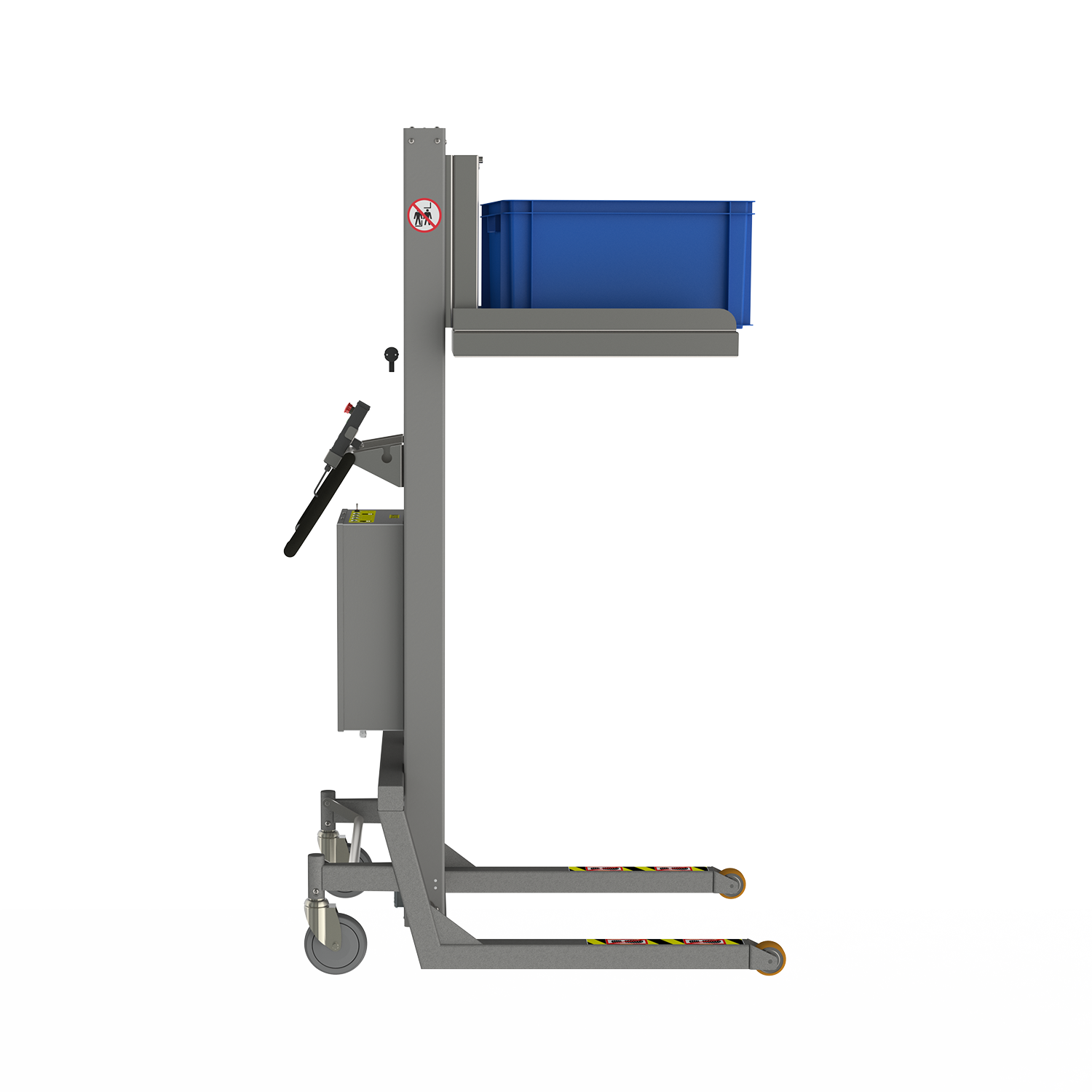 Metallplattform mit Kanten (MPE)