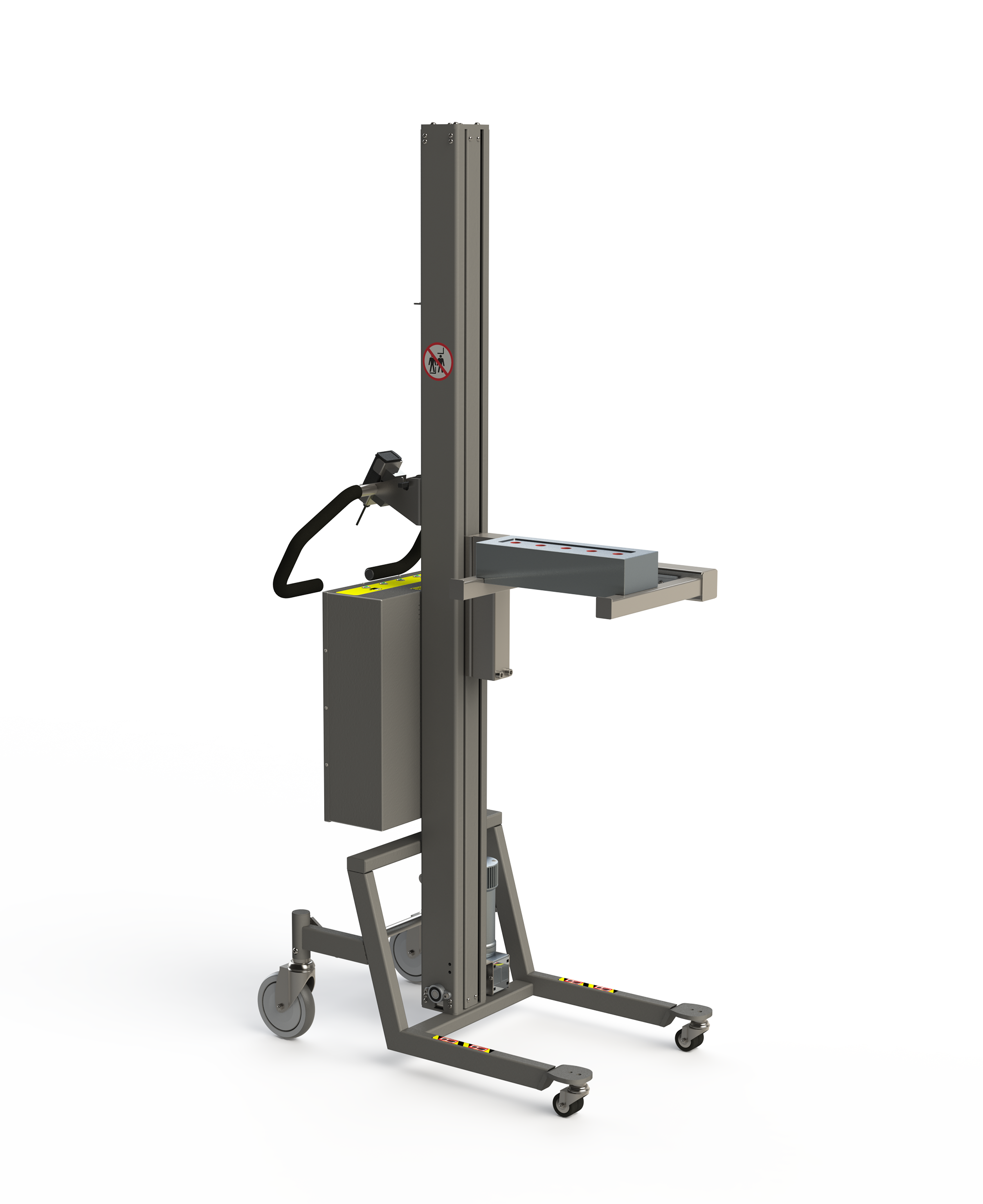 Intelligentes Handlingsystem für die Buntstiftproduktion als eines unserer Spezial Hebegeräte. 2Lift ApS.