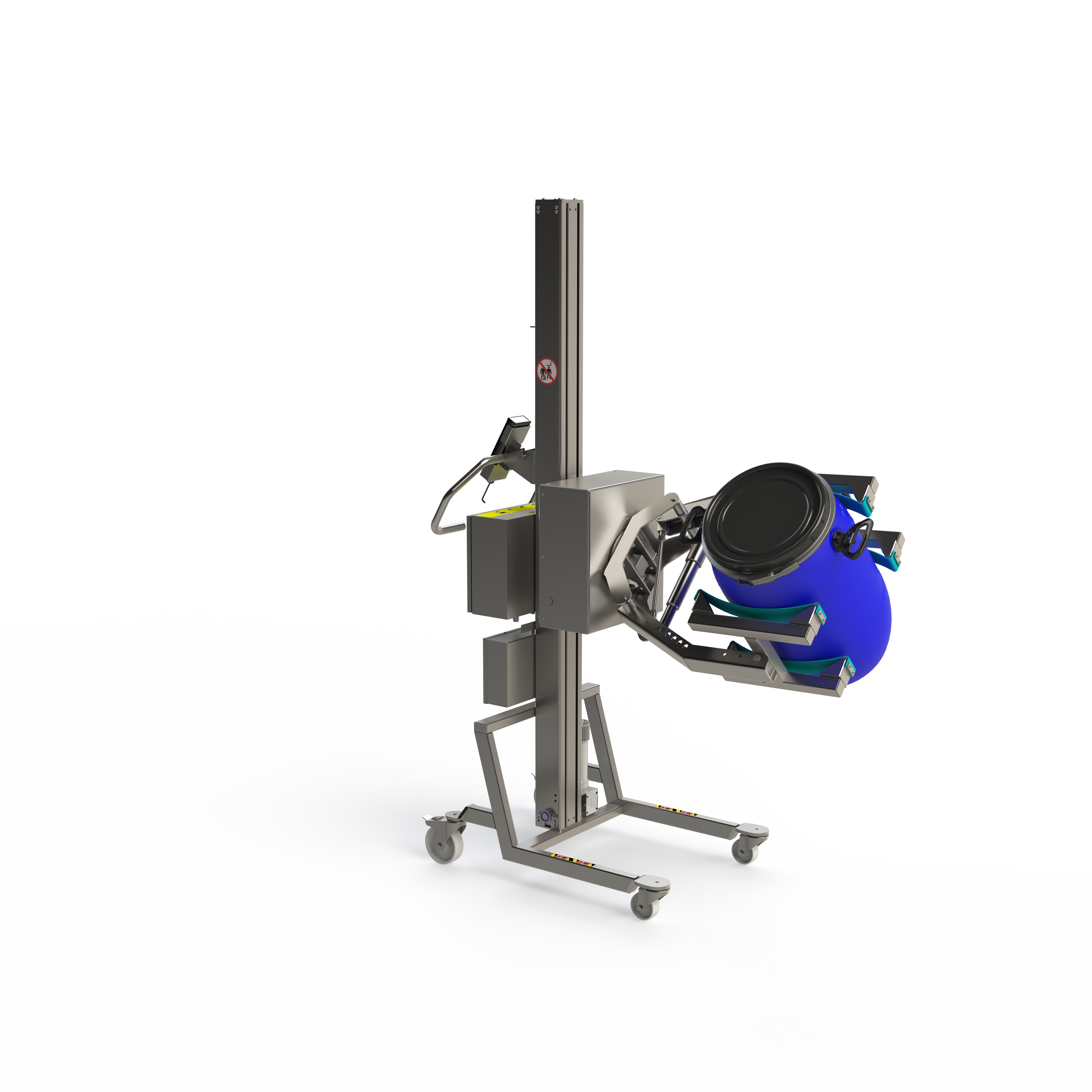 Hygienischer elektrischer Edelstahlheber (GMP) – 150 kg Traglast (SF)