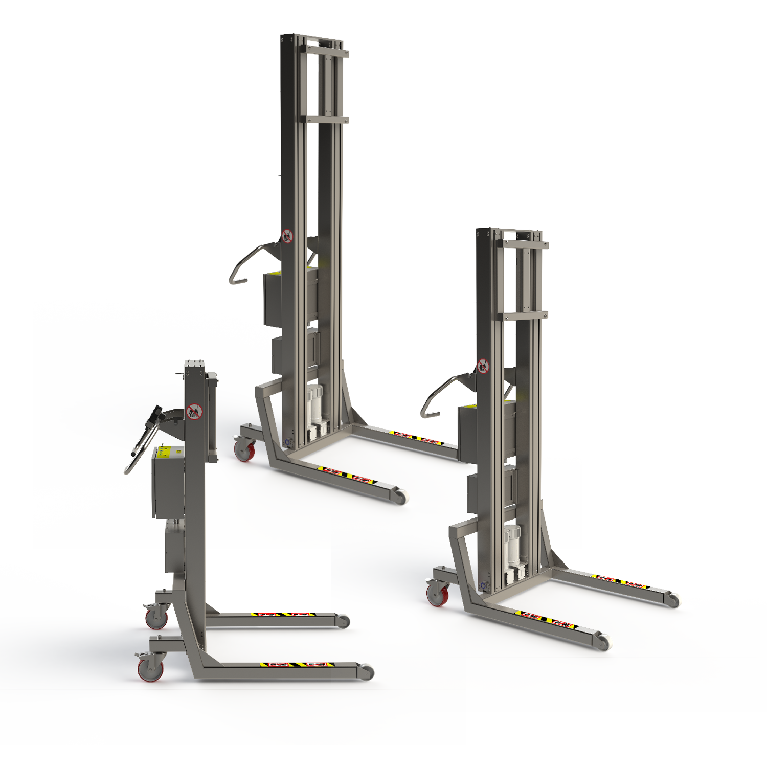 Hygienischer elektrischer Edelstahlheber (GMP) – 300 kg Traglast (SF)