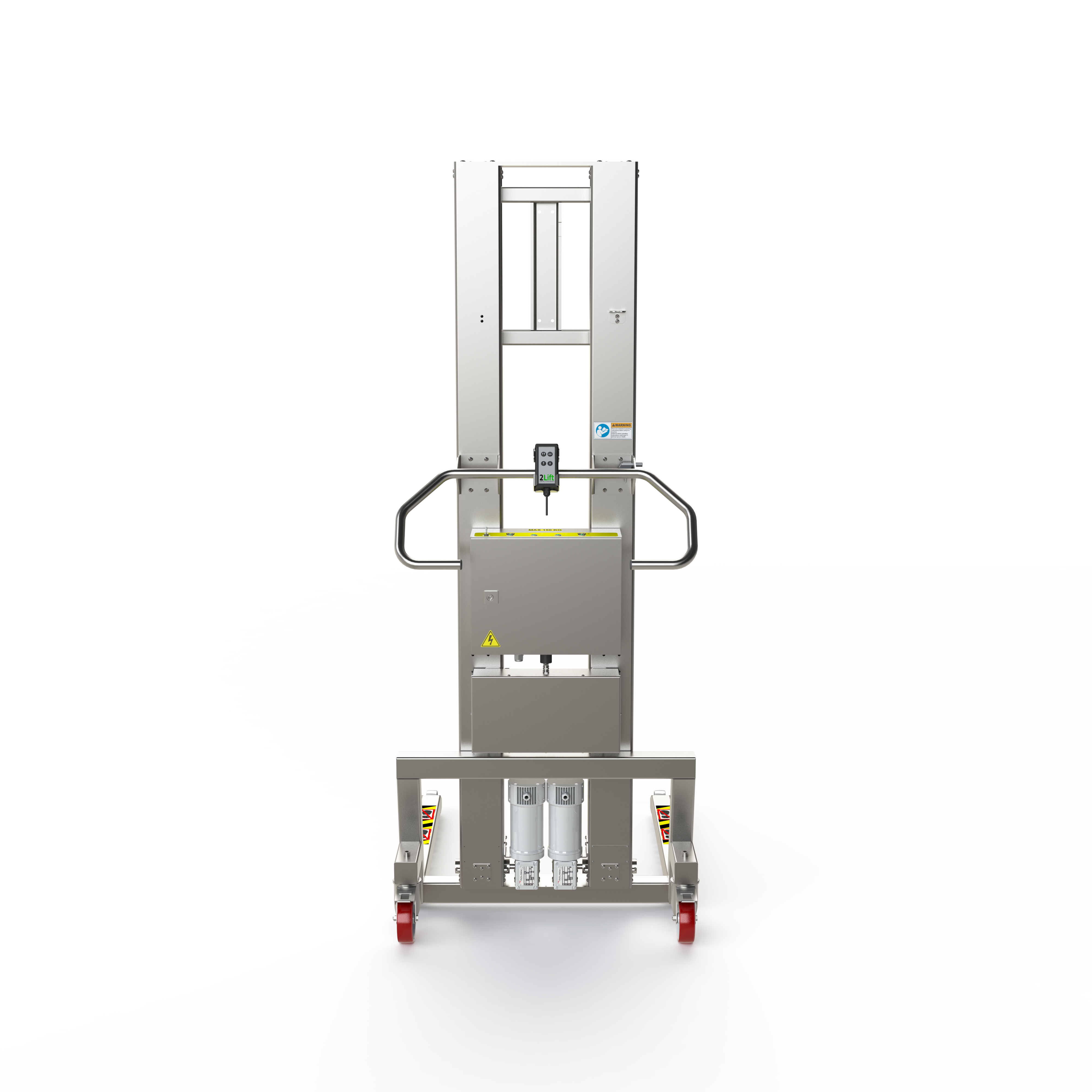 Hygienischer elektrischer Edelstahlheber (GMP) – 300 kg Traglast (SF)
