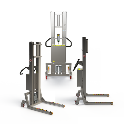 Elektrischer Schwerlast-Edelstahlheber - 300 kg Traglast (SN)