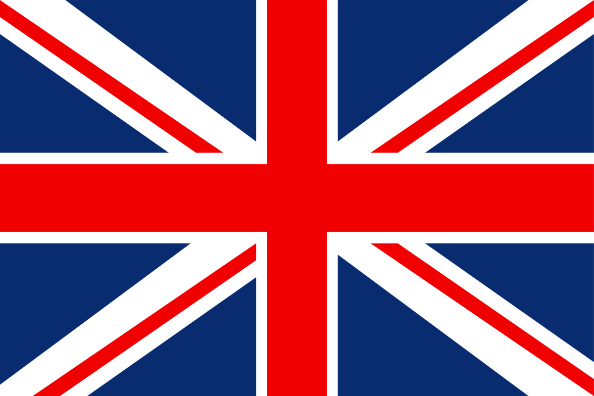 Die Flagge von Grossbritannien.