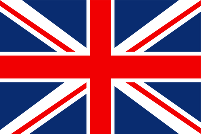 Die Flagge von Grossbritannien.
