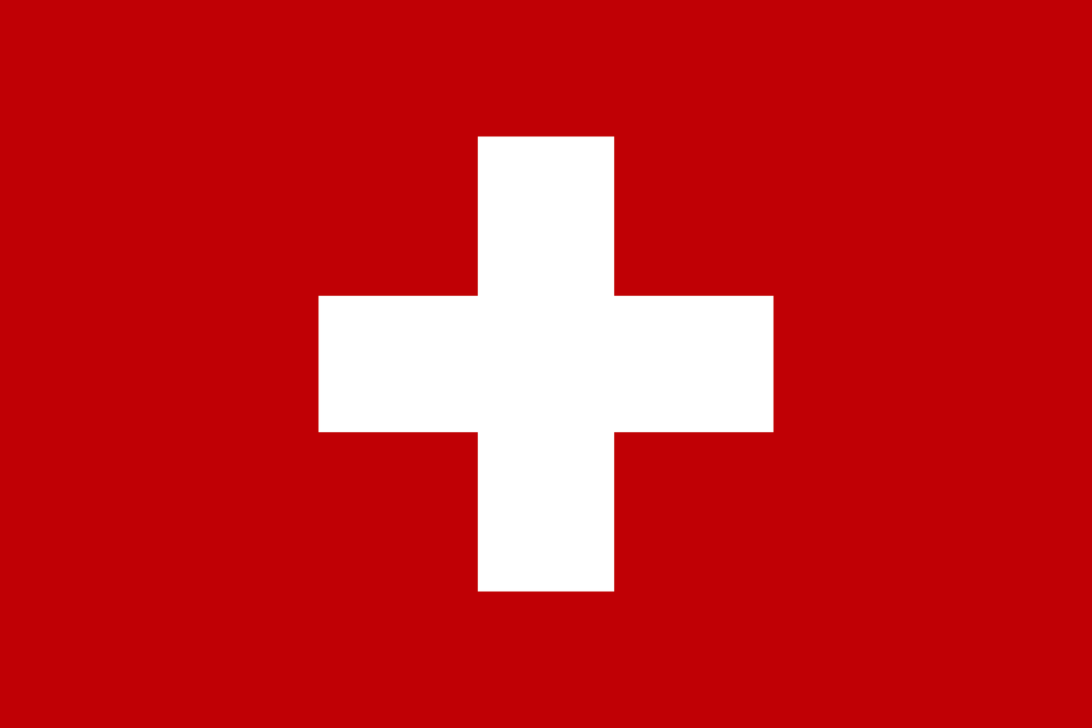 Die Flagge von Schweiz